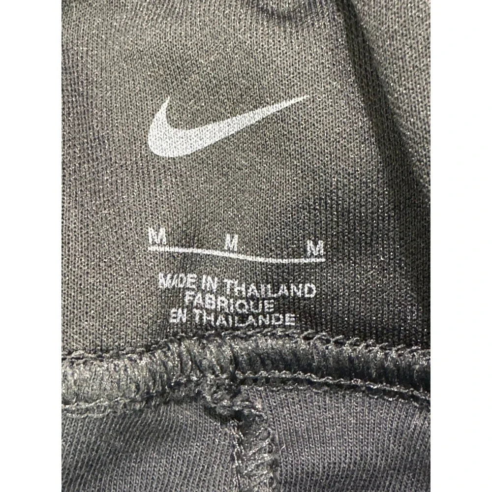 Nike F.C. Joggers Women M‎ Black Zip Ankle Pockets Drawstring Soccer DC9067-010